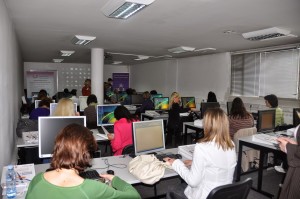 Seminar "Women's e-clubs in rural areas of Serbia", April 2012, Metropolitan University, Belgrade