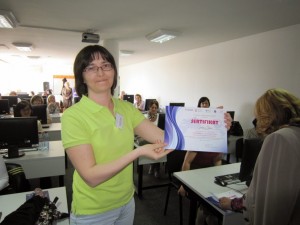 Seminar "Women's e-clubs in rural areas of Serbia", April 2012, Metropolitan University, Belgrade