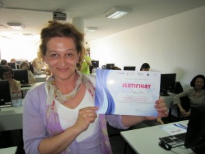 Seminar "Women's e-clubs in rural areas of Serbia", April 2012, Metropolitan University, Belgrade