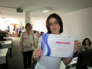 Seminar "Women's e-clubs in rural areas of Serbia", April 2012, Metropolitan University, Belgrade