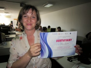 Seminar "Women's e-clubs in rural areas of Serbia", April 2012, Metropolitan University, Belgrade