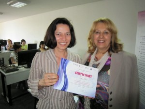 Seminar "Women's e-clubs in rural areas of Serbia", April 2012, Metropolitan University, Belgrade