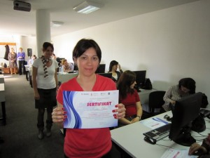 Seminar "Women's e-clubs in rural areas of Serbia", April 2012, Metropolitan University, Belgrade