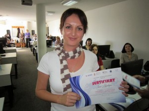 Seminar "Women's e-clubs in rural areas of Serbia", April 2012, Metropolitan University, Belgrade