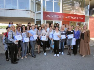 Seminar "Women's e-clubs in rural areas of Serbia", April 2012, Metropolitan University, Belgrade