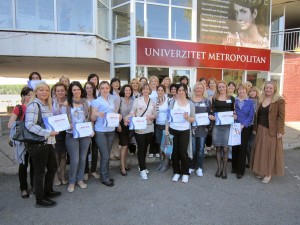 Seminar "Women's e-clubs in rural areas of Serbia", April 2012, Metropolitan University, Belgrade