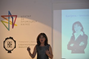 1st and 2nd Round table “Women in science and technology”, 26 September 2012, Knez Mihailova, Belgrade