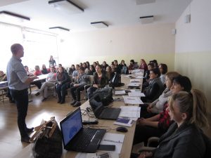 Obuka iz oblasti digitalnih i preduzetničkih veština, Srednja škola u Kniću, novembar 2018.