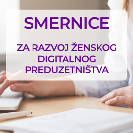 Smernice za razvoj ženskog digitalnog preduzetništva